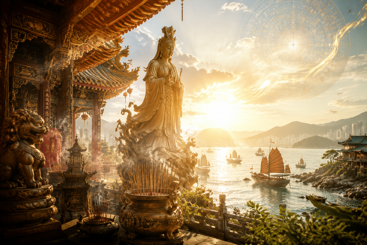 天后廟風水圖